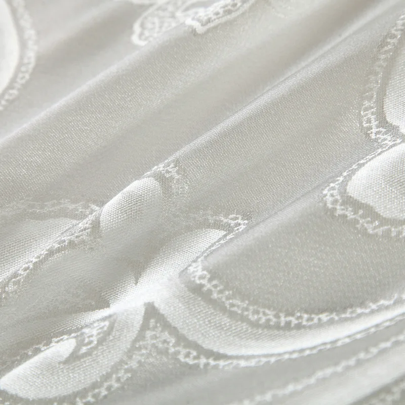 Жаккардовый Комплект постельного белья королевского размера роскошный Северный