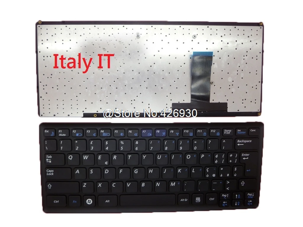 

Laptop Keyboard For Samsung NP-X360 X360 English US Italy IT BA59-02294E BA59-02293A With Black Frame New