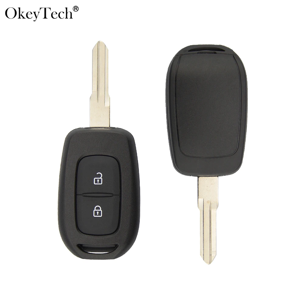 Okeytech 2 кнопки Замена дистанционного ключа чехол Брелок для Renault Scenic Master Megane Duster