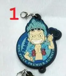 Новое поступление, один кусок, Luffy Ace Nami Sabo Боа Хэнкок Зоро Чоппер Трафальгар Ло японское аниме резиновый брелок на ремешке D164 - Цвет: 1