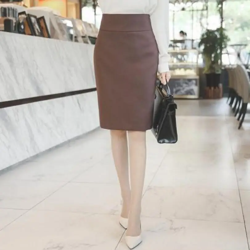 2021 Сезон весна лето Женская юбка брючный костюм с завышенной талией модная