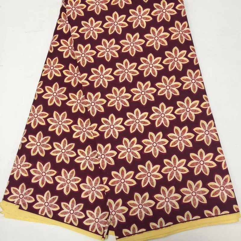 Реальный воск tissu африкен Бродер java восковой печати ткань Прямая поставка с