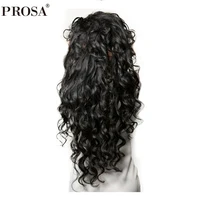 13x6 lace front human hair wigs for women pre plucked 250 density loose wave brazilian glueless lace front wig remy prosa