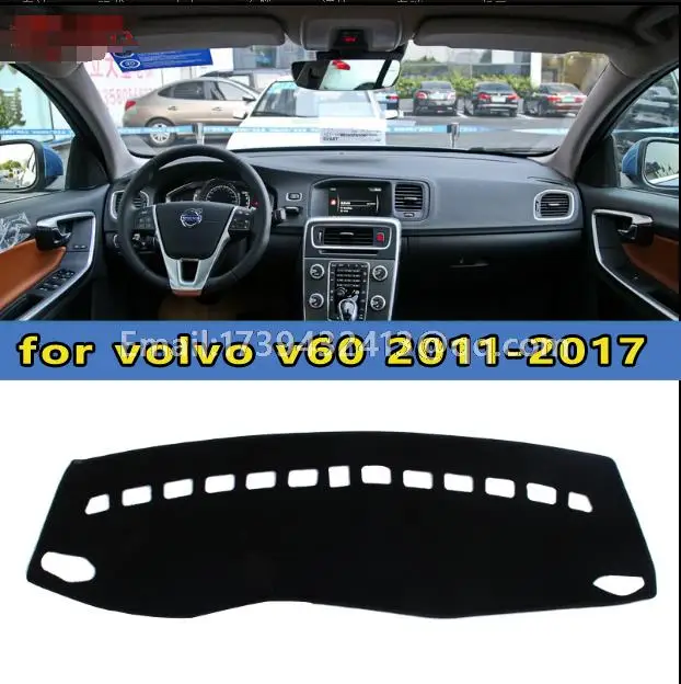 

Dashmats Car-styling Accessories Dashboard Cover For Volvo V60 2011 2013 2012 2014 2015 2016 2017
