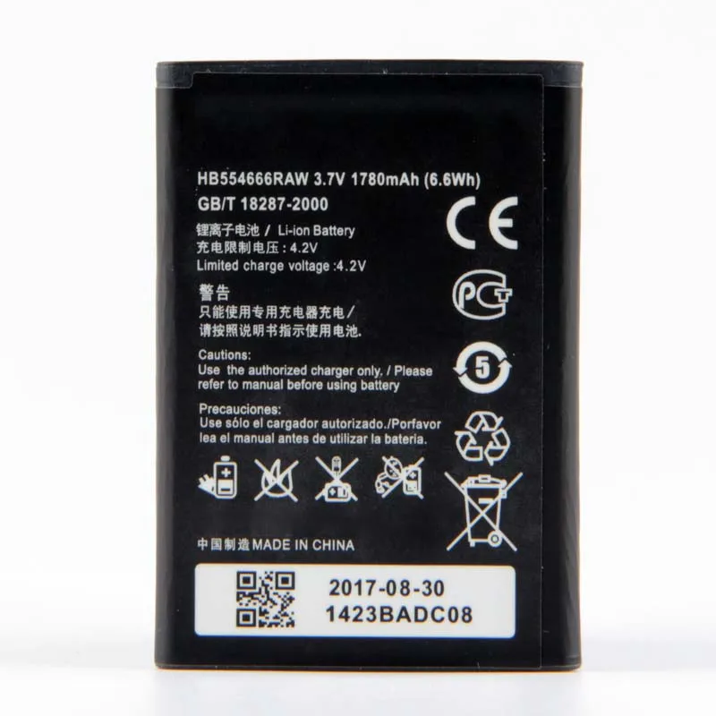Оригинальный высокоемкий аккумулятор HB554666RAW для Huawei E5336 E5351 E5356 E5373 E5372 E5375 EC5377 E5330
