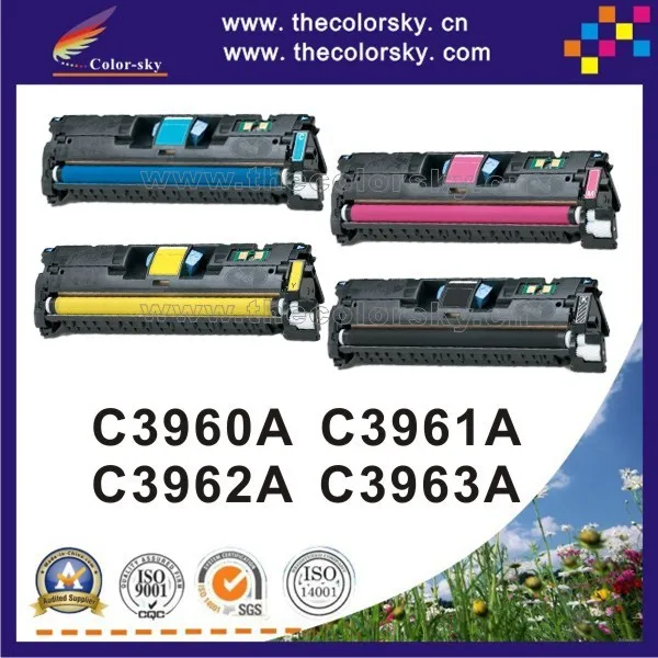 CS-H3960-3963) совместимый тонер-картридж для hp color LaserJet 2550 2550n 2550L 2550Ln 2820 2840 C3960A-C3963A 5 k/4,5 k freedhl