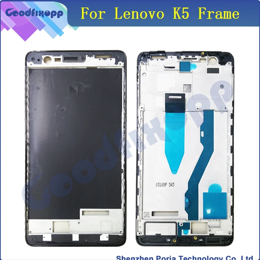 Оригинальный Для Lenovo K5 Новый ЖК-панель рамка Лицевая панель передний корпус