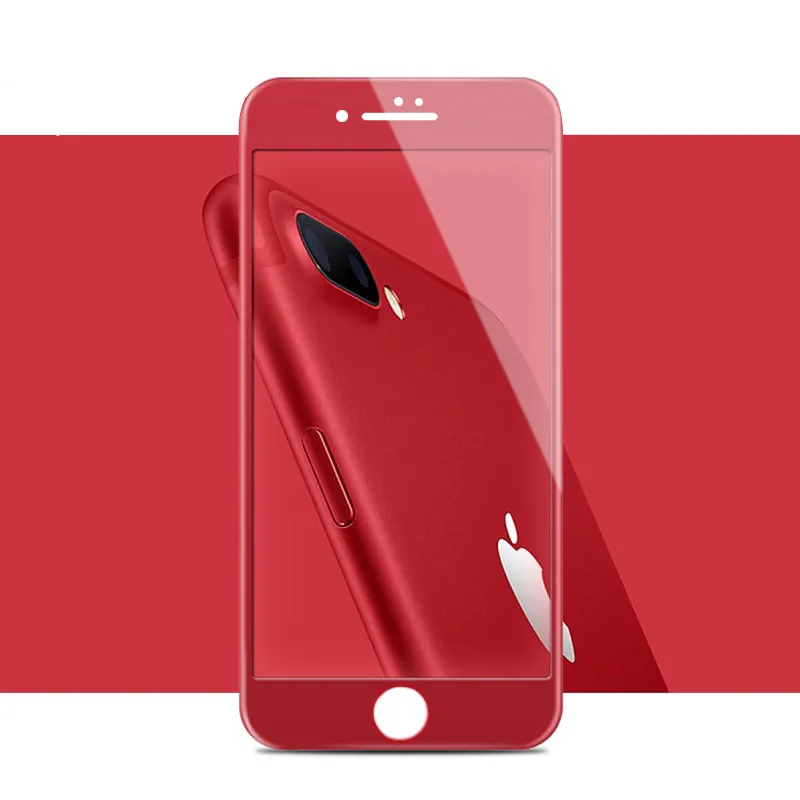 Полноэкранный чехол 5D (3nd Gen 3D 2nd 4D) закаленное стекло для iPhone 6 6S 7 Plus NFH защитная