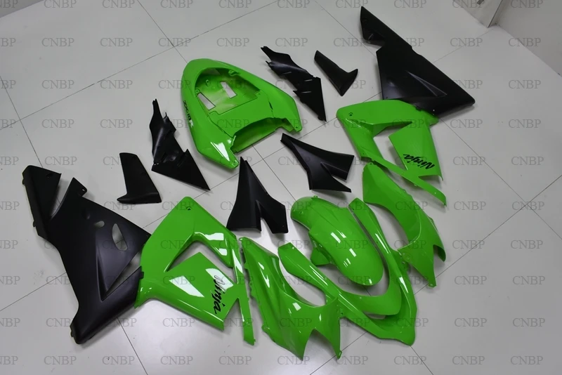 ZX 10r 04 Пластик Обтекатели 2004 2005 зеленый Черные Пластиковые обтекатели ZX10r