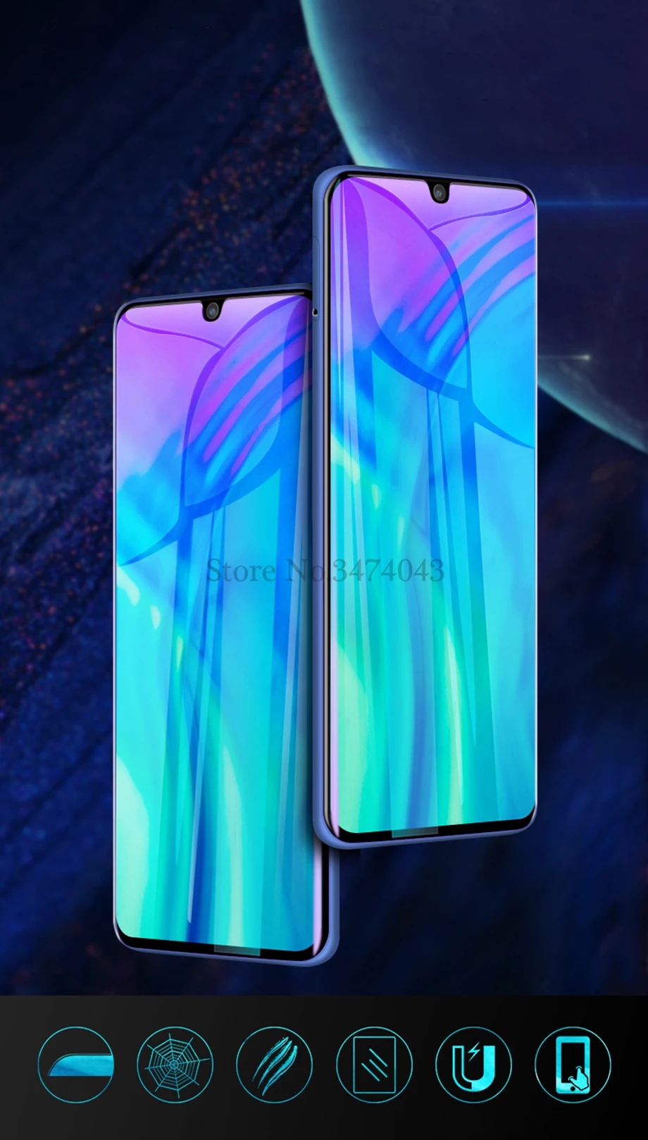 2 шт закаленное стекло для huawei Honor 10i 10 lite полная защитная пленка для экрана для huawei Honor 10 lite 10i стеклянный чехол
