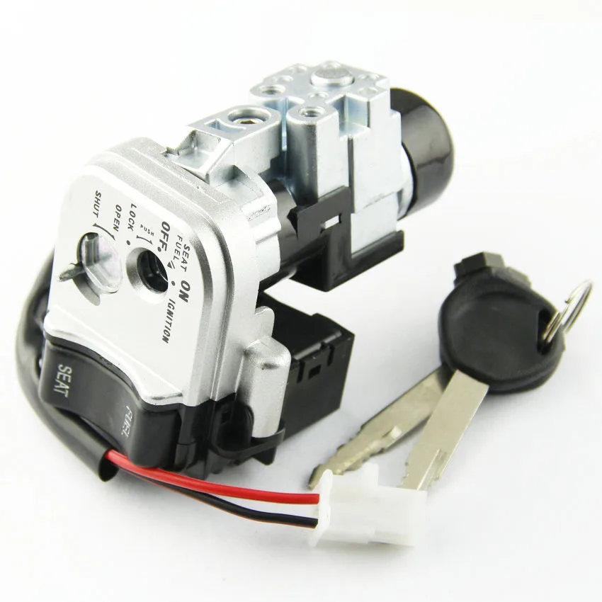 

Fuel Tank Cover Cap Lock With Ignition Switch Lock FOR HONDA PCX125 35010-KWN-710