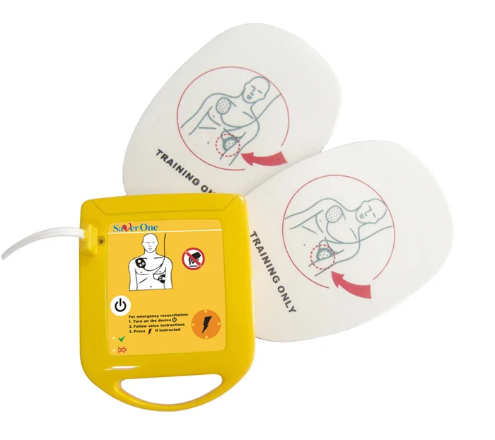 Мини тренажер AED XFT D0009 устройство для первой помощи дефибриллятор английская