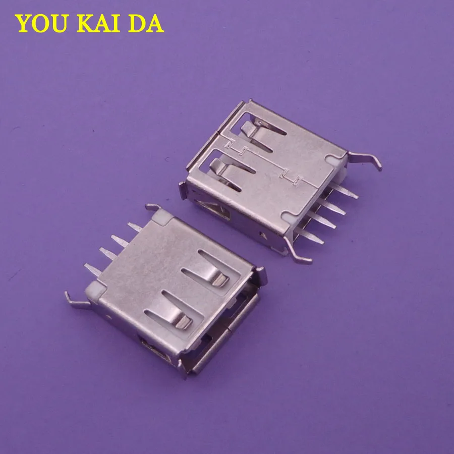 30 шт. ноутбук 13 7 мм USB разъем гнездо 2 0 180 градусов для настольного ноутбука ПК
