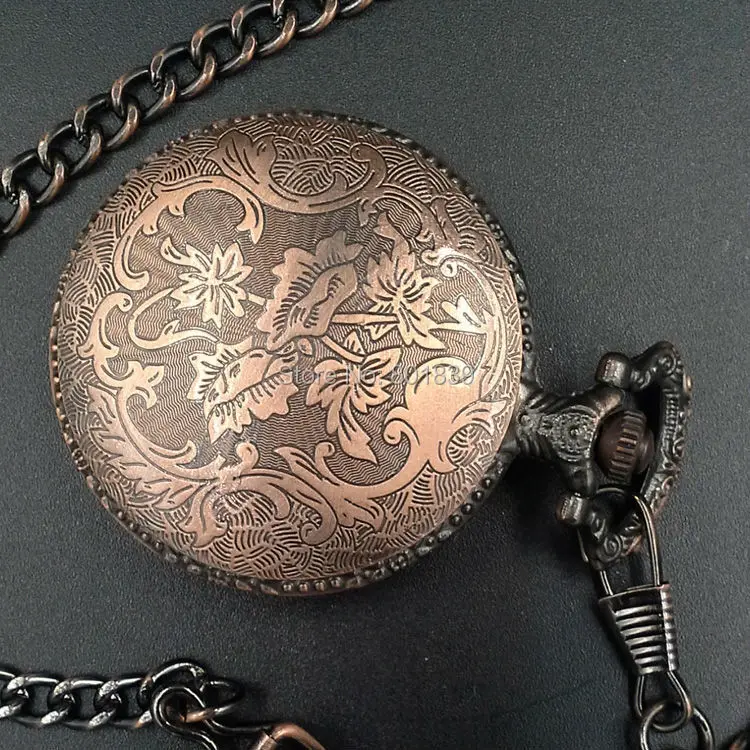 Новинка чехол для мотоцикла на выбор мужские карманные часы медного цвета с