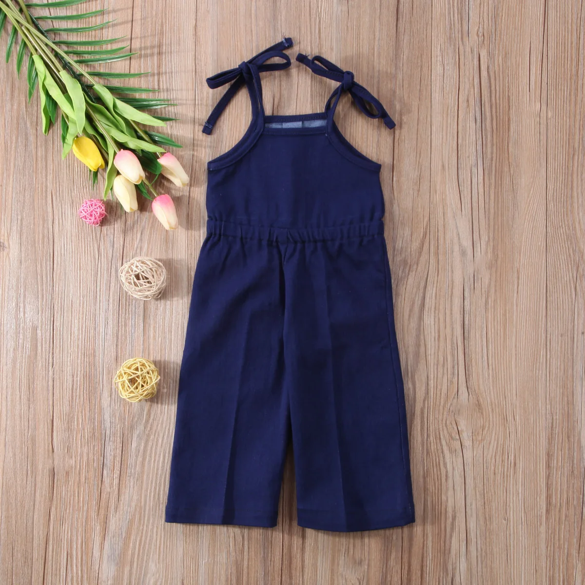 Модный джинсовый комбинезон на лямках для маленьких девочек 1-7 лет боди костюм