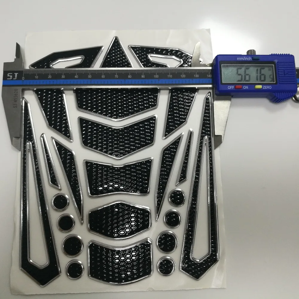 Мотоцикл Fishbone череп наклейка газ масло Топливный бак Pad Tankpad протектор подходит