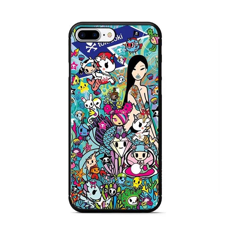 Японский Токидоки Новое поступление сотовый мягкий чехол из ТПУ для телефона iPhone