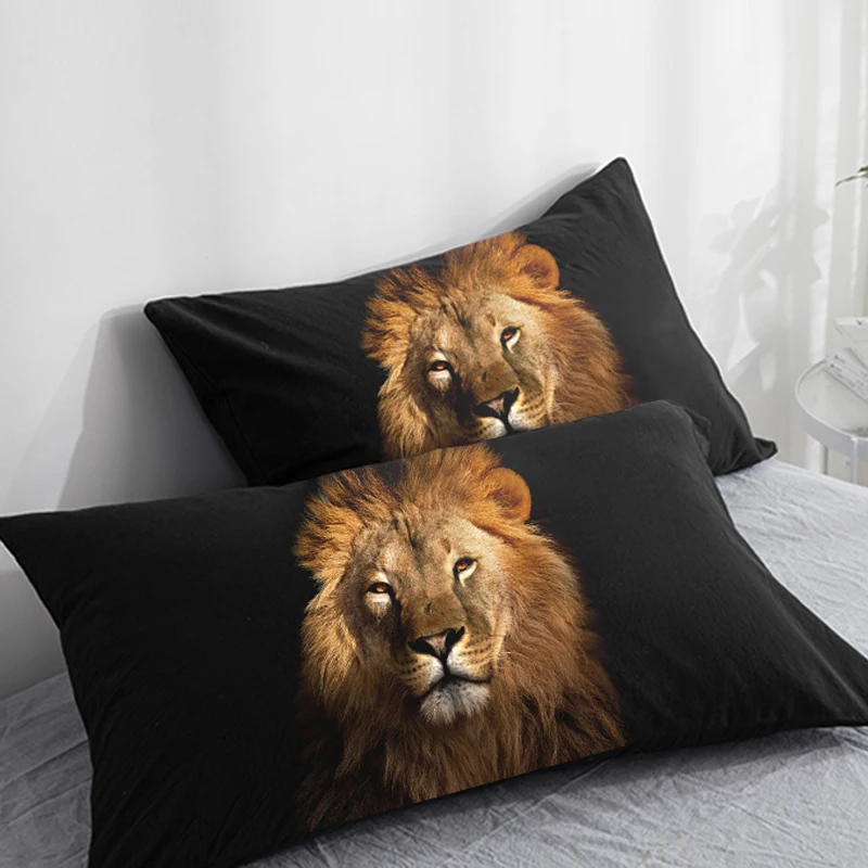 3D HD индивидуальный чехол для подушки 2 шт. 50x7 0/50x7 5/50x8 0/70x70 декоративный с животным