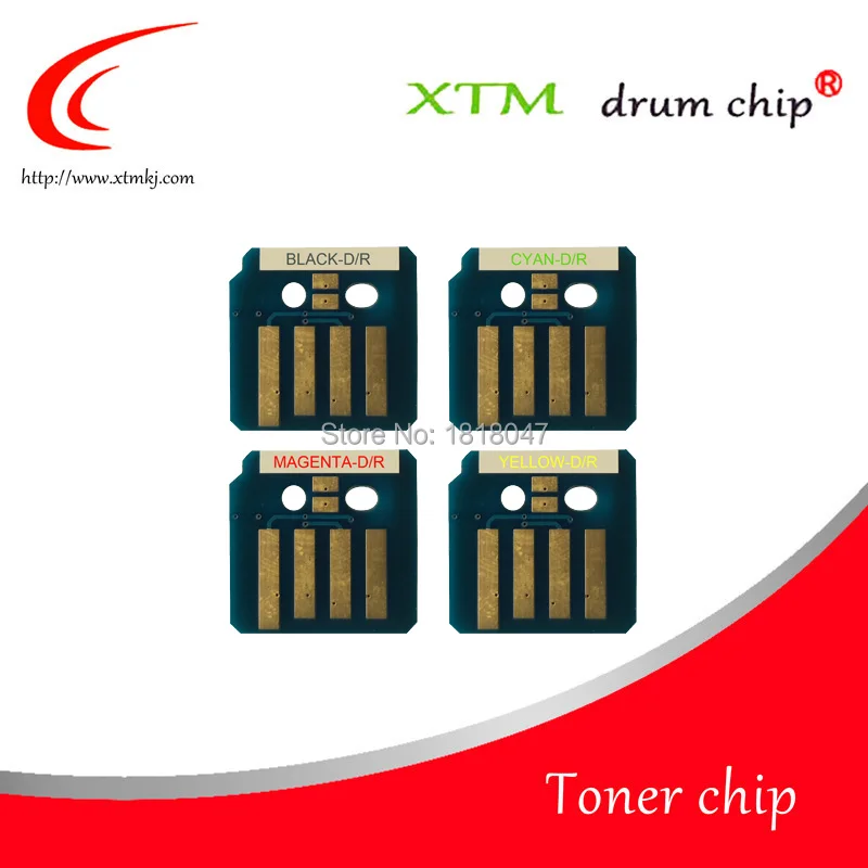 Совместимый 106R01510 106R01507 106R01508 106R01509 18K 12K чип тонера для Xerox Phaser 6700 лазерный струйный
