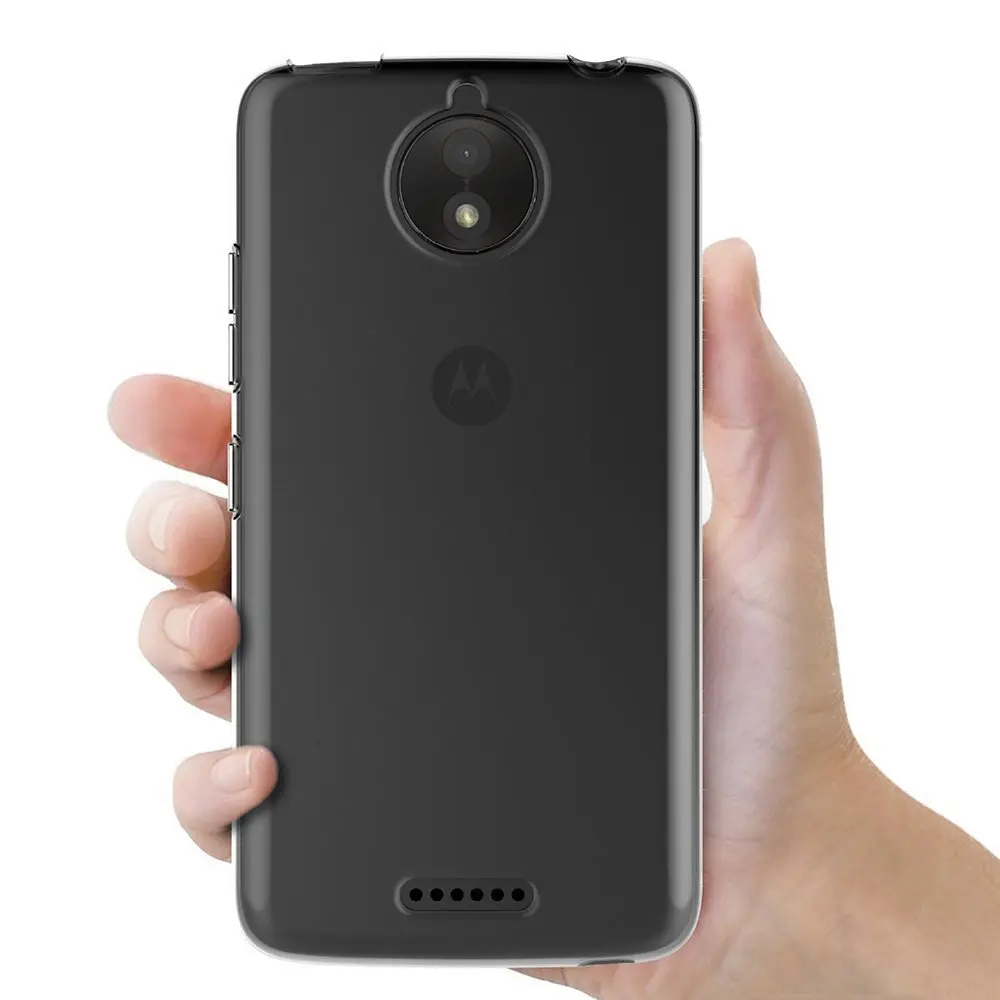 CRIAR HOUSE Ultra Thin Clear Transparent Soft Silicone TPU Phone Back Case Cover For Motorola Moto C G5 G5s E4 G6 Plus X4 Cases |