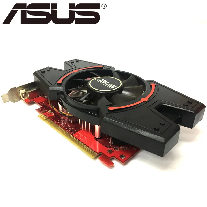 Видеокарта ASUS R7250 2GB 128Bit GDDR3, видеокарты для видеокарт AMD Radeon R7 250 VGA, эквивалент GT730 GT630 GTX 650