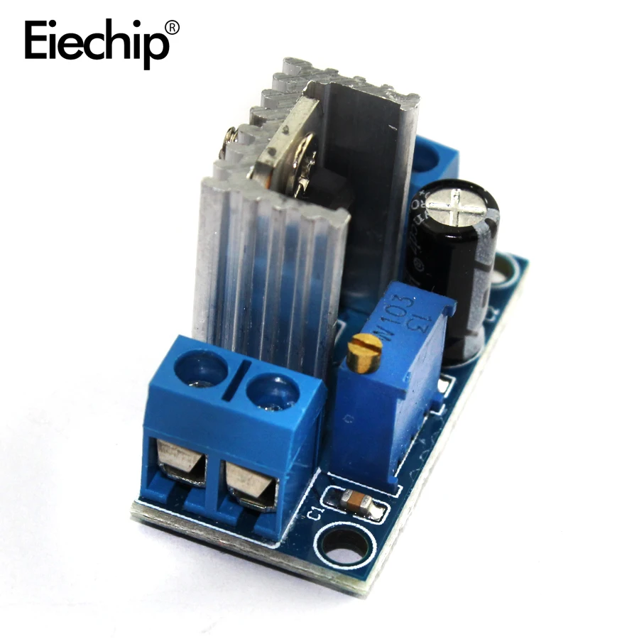 LM317 DC-DC преобразователь понижающий модуль платы LM317 DC Регулируемый понижающий преобразователь регулятор напряжения источник питания