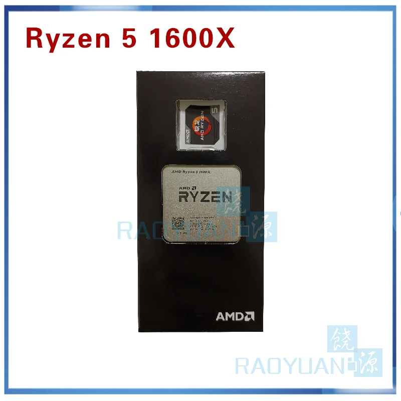 Новая оригинальная коробка Процессор AMD Ryzen 5 1600X R5 1600X3,6 GHz шестиядерный процессор с двенадцатью потоками 95W L3 = 16M YD160XBCM6IAE Socket AM4