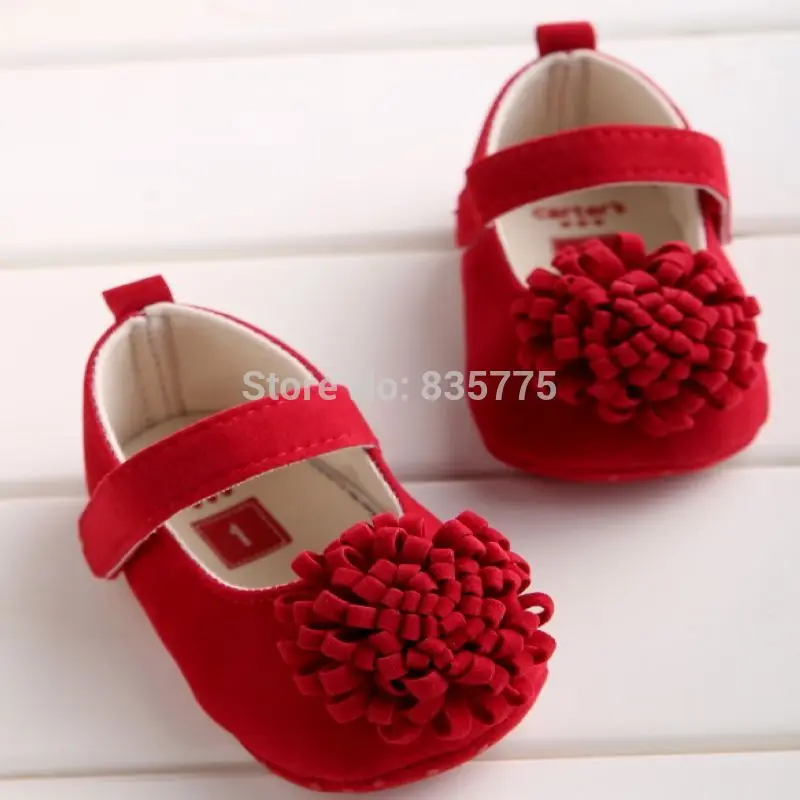 Розничная продажа обувь для маленьких девочек с большими цветами 11 см 12 13 весенне
