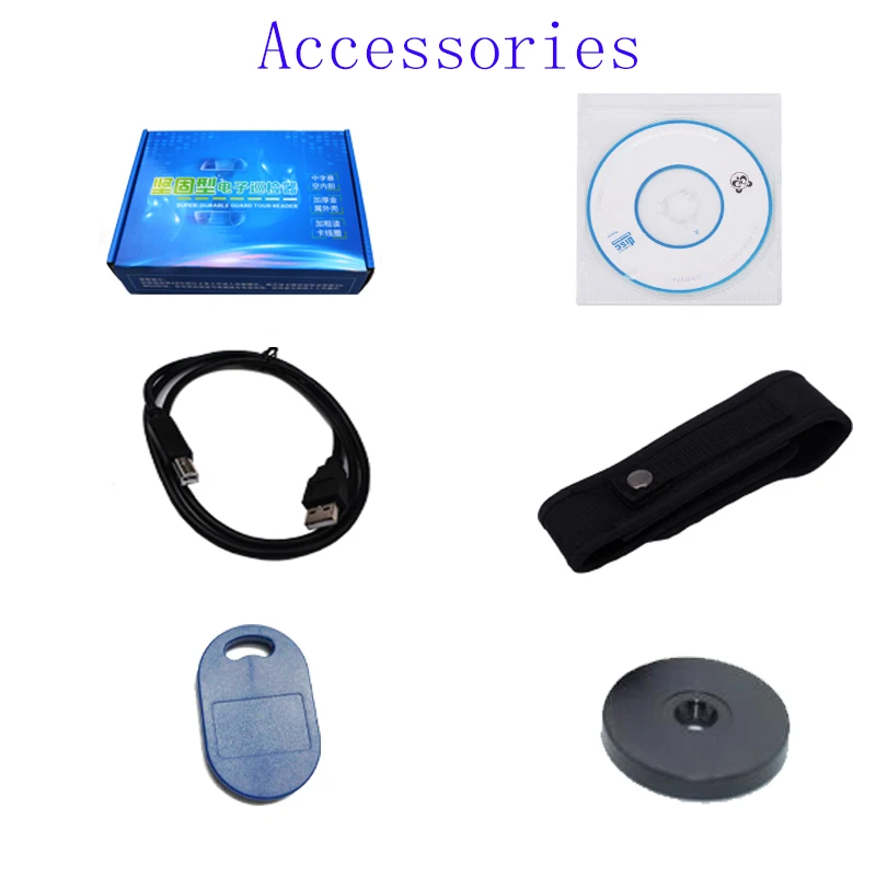 Patrol новая анти-осенняя Водонепроницаемая Rfid система охранного патруля 10 охранных туров контрольные точки 2 метки