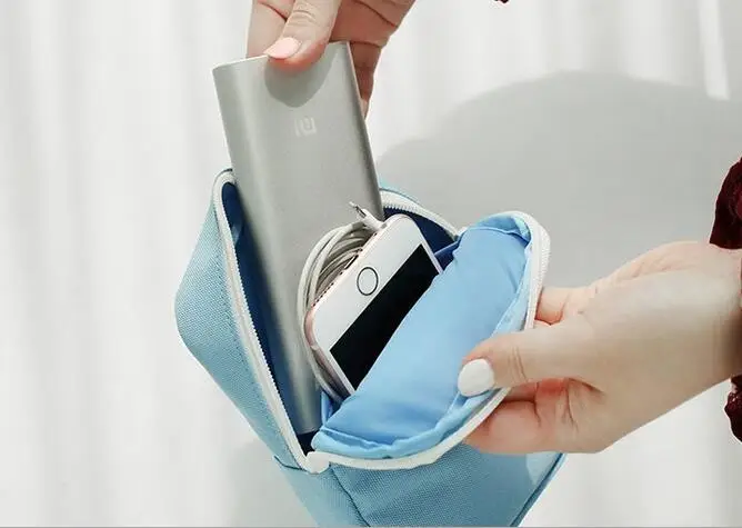 Phone USB Cable Earphone Charger Box Bag Storage Bags Portable Digital Device Organizer Travel Headphone 60XX | Дом и сад