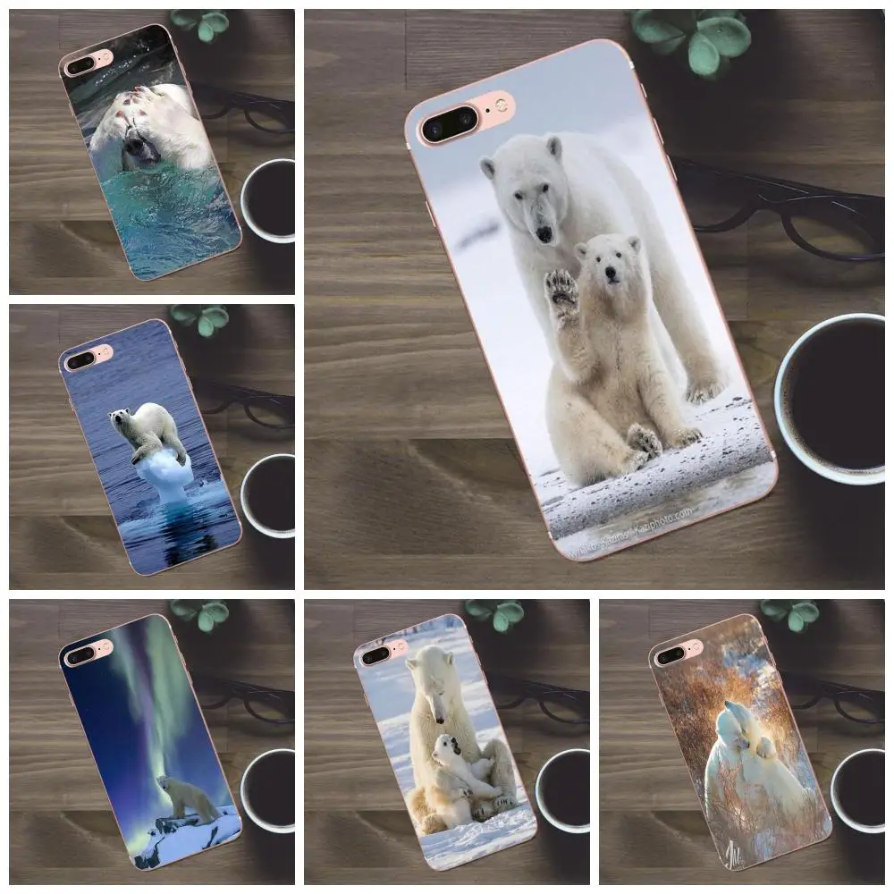 Милый чехол для телефона черный белый медведь Huawei G8 Honor 5C 5X 6 6X 7 8 9 Y5II Mate P7 P8 P9 P10 P20 Lite