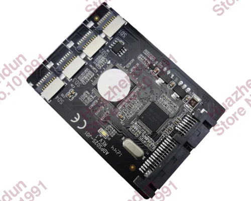 Бесплатная доставка новинка 4 Micro SD TF карты на 22pin SATA адаптер 2 5 &quothdd корпус с RAID 0