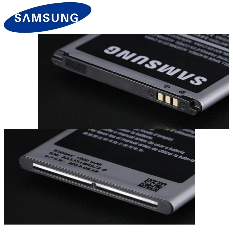 Аккумулятор Samsung B500AE для Galaxy S4 Mini/i9192/I9190/I9198/J110 100% мАч|Аккумуляторы мобильных