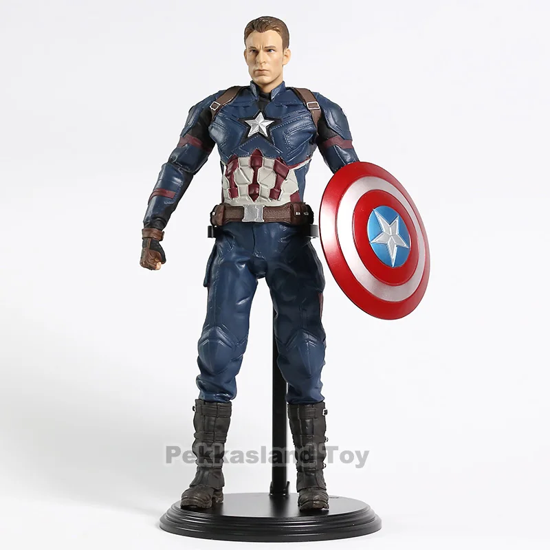 Капитан Америка 3 Civil War Фигурки ПВХ Коллекционная модель игрушки