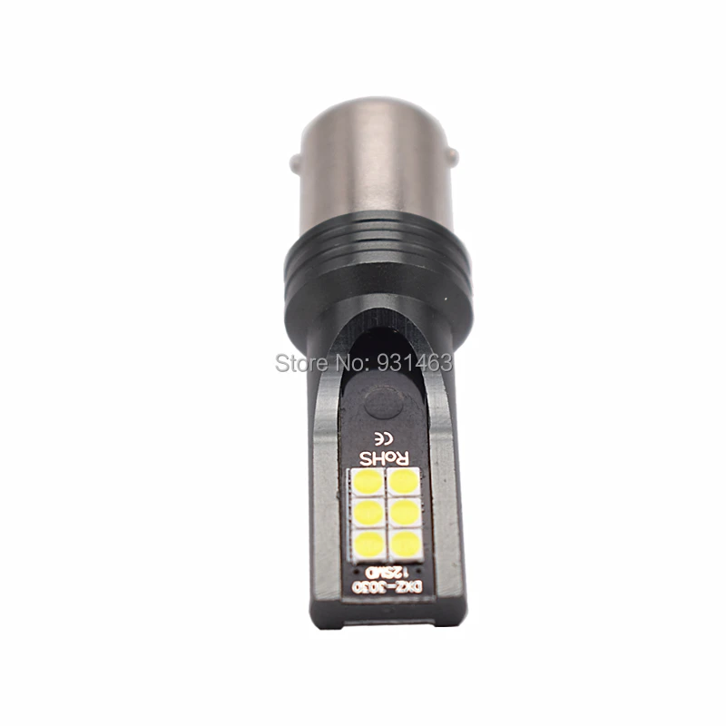 Скуэр 2 шт. тормозной светильник s 1157 1156 3030 12SMD светодиодный автомобиль заднего