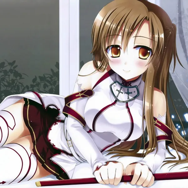 

Sword Art Online Anime Asuna Single-side Mini Square Pillow #36477