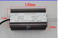 waterproof 100w led driver constant current drivers w pfc dc 25 36v 3000ma for 100w chip 10 series 10 parallel