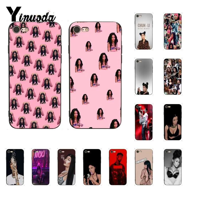 Nicki Minaj Красочный милый чехол для телефона iphone 12 8 7 6 6S 6Plus X XS MAX 5 5S SE XR 10 Чехлы