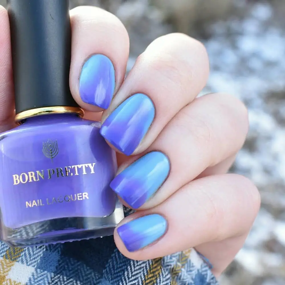 Рожденный PRETTY 6 мл термальный лак для ногтей 3 слоя TemperatureColor изменение нейл-арта Лаки DIY маникюр расходные материалы