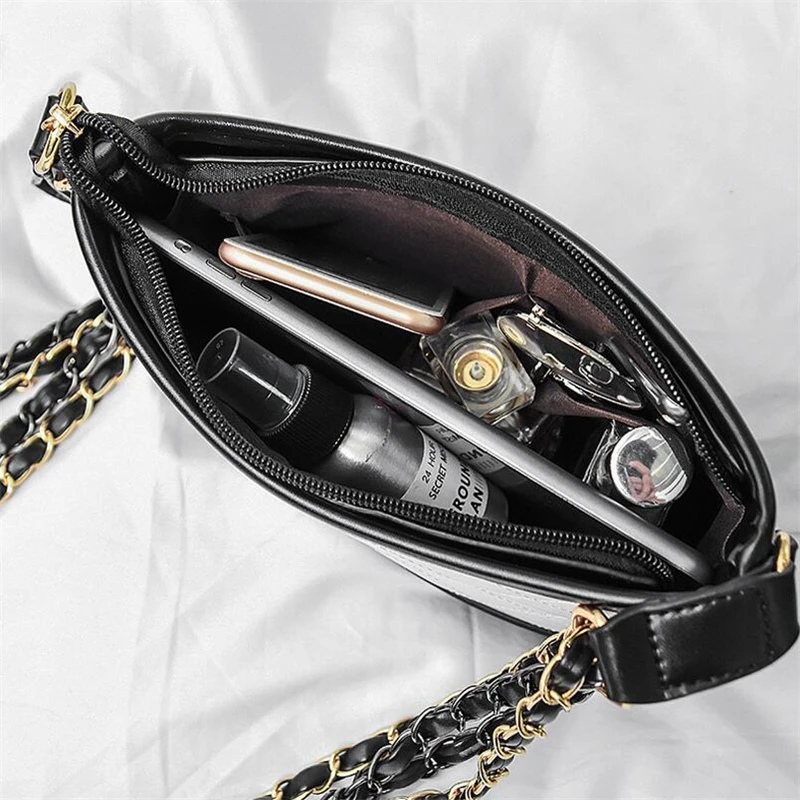 Женская клетчатая сумка через плечо с цепочкой|chain crossbody bag|women shoulder bagbrand bag |