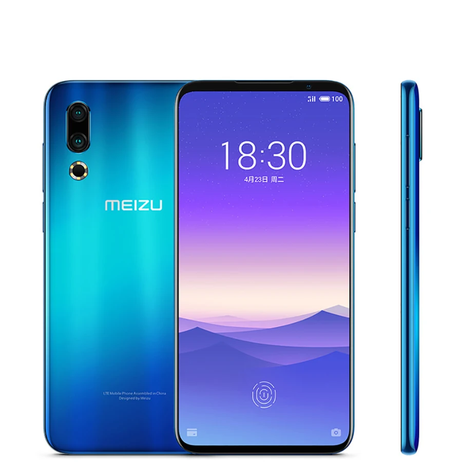 Meizu 16s мобильный телефон 6," 6GGB 8 ГБ ОЗУ 128 Гб ПЗУ 4G LTE смартфон 48MP 20MP отпечаток пальца Восьмиядерный 3600 мАч