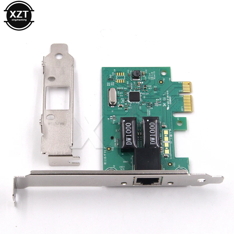 Новая сетевая карта 1000 Мбит/с Gigabit Ethernet PCI Express E 10/100/1000 м сетевой адаптер RJ45 LAN