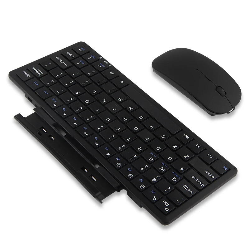 black mouse Bluetooth клавиатура для huawei Mediapad M5 Lite 8 10 8,0 10,1 дюймов JDN2-W09 AL00 BAH2-L09 W19 планшетный ПК беспроводной чехол для клавиатуры - Цвет: black mouse