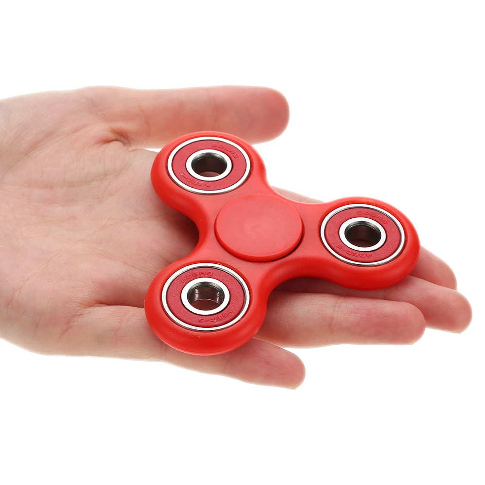 Спиннер для Непоседа rFinger Hilandero Spin Widget Focus Toy EDC Карманный Desktoy треугольник ABS