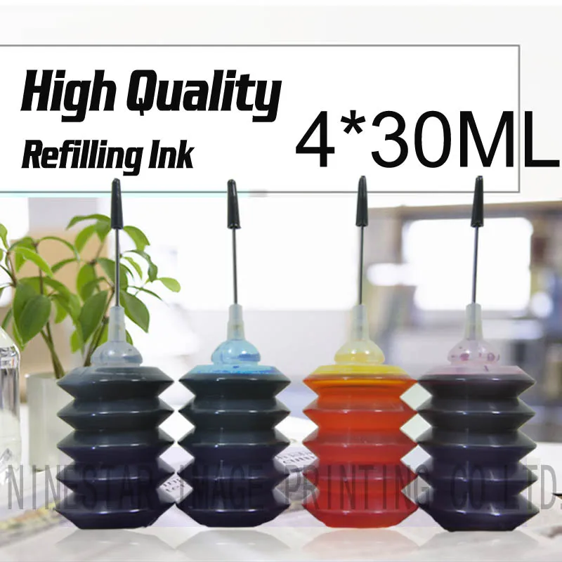 Для HP DeskJet 1015 1515 2515 2545 картридж заправка чернил комплект качество ns09|ink kit|refill ink kitink