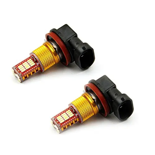 2 * суперяркие Canbus Error Free H11 светодиодный Белый 33 SMD замена лампы Противотуманные