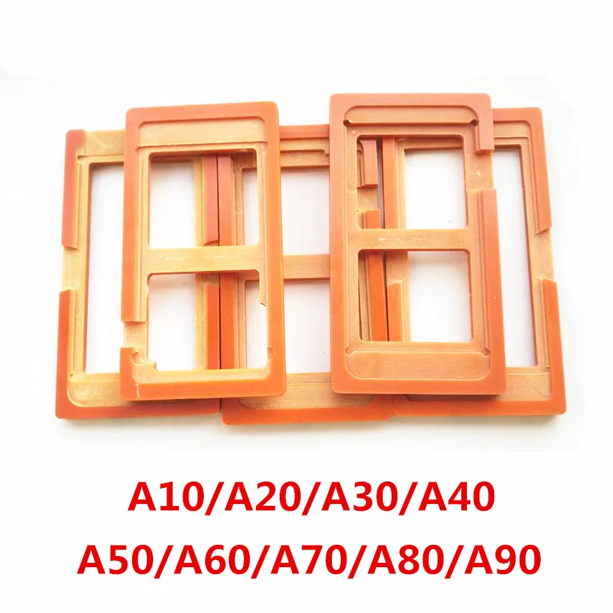 Клейкая форма для ЖК экрана стеклянная держатель samsung Galaxy A10 A20 A30 A40 A50 A60 A70 A80