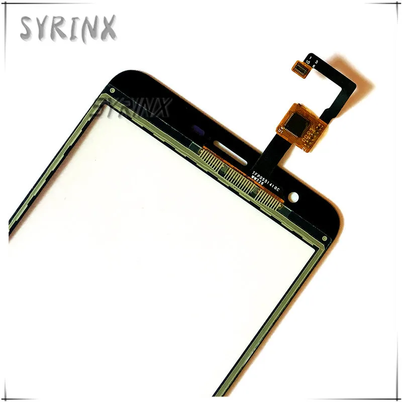 SYRINX 5 дюймов с лентой передняя внешняя линза стекло сенсорный экран дигитайзер