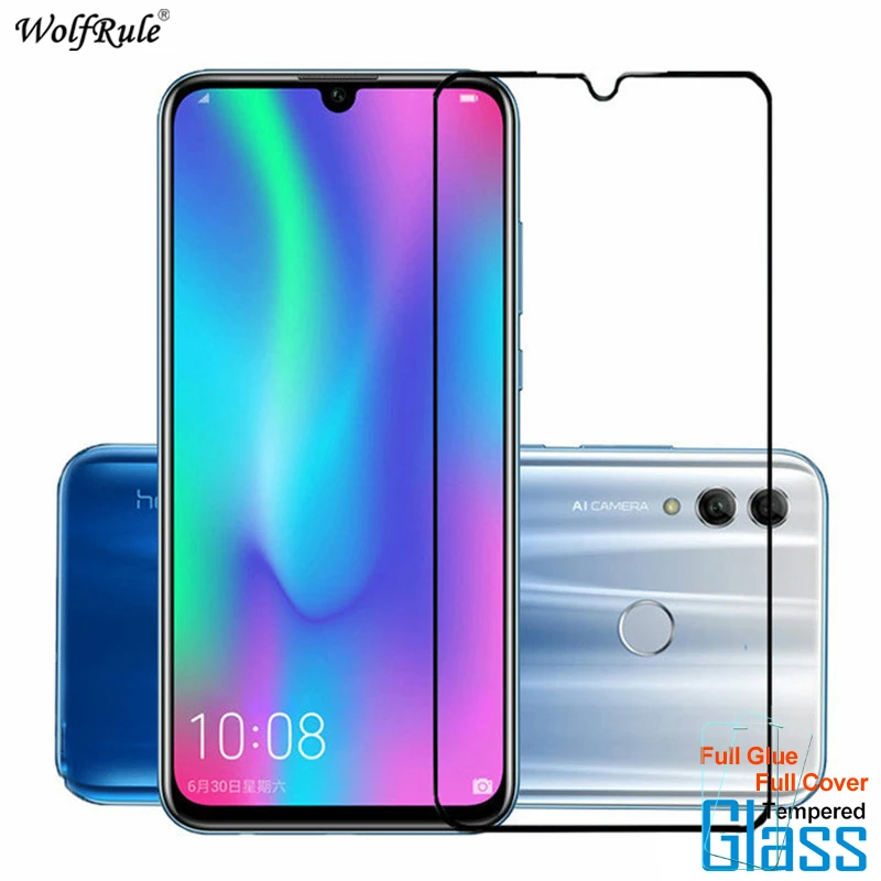 2 piezas Protector de pantalla para Honor 10X Lite Glass X10 Max 9A 9C 9S Pel&iacute;cula protectora de vidrio templado para Huawei P Smart 2019 2020-1
