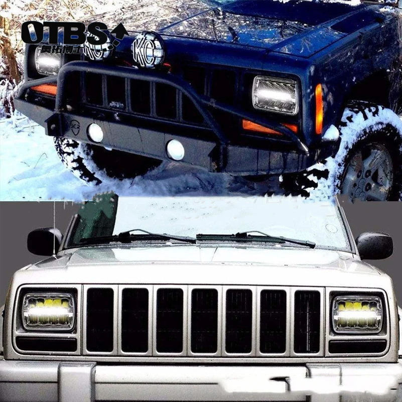4x6 дюймов светодиодный светильник стояночный замена HID Xenon H4651 H4652 H4656 H4666 H6545 для Ford